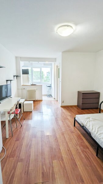 3 minute Metrou Obor, Stefan cel Mare, Studio 35mp cu Pat, AC